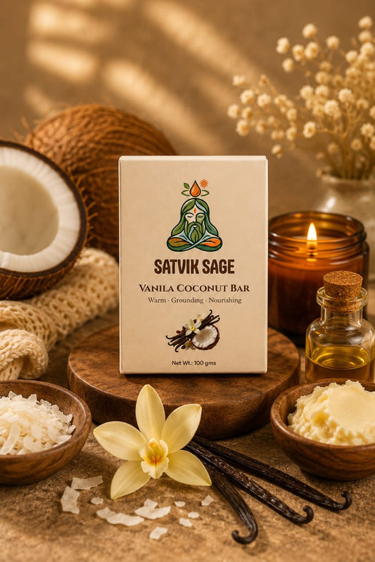 Vanilla coconut bar - (100g)