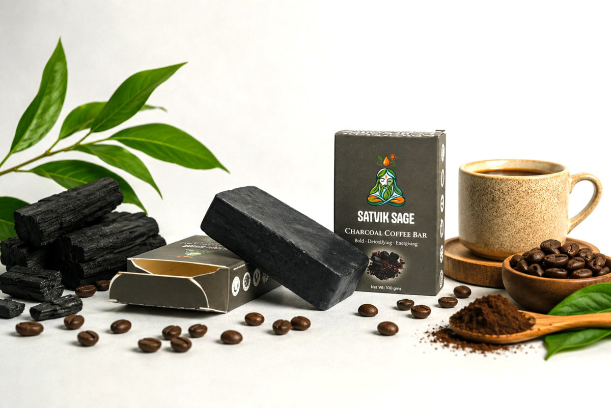 Satvik Sage Charcoal Coffee Bar lifestyle