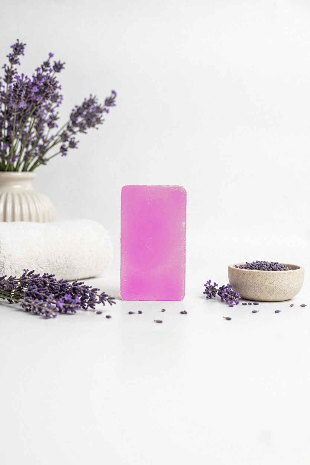 Satvik Sage Lavender Glycerine soap bar