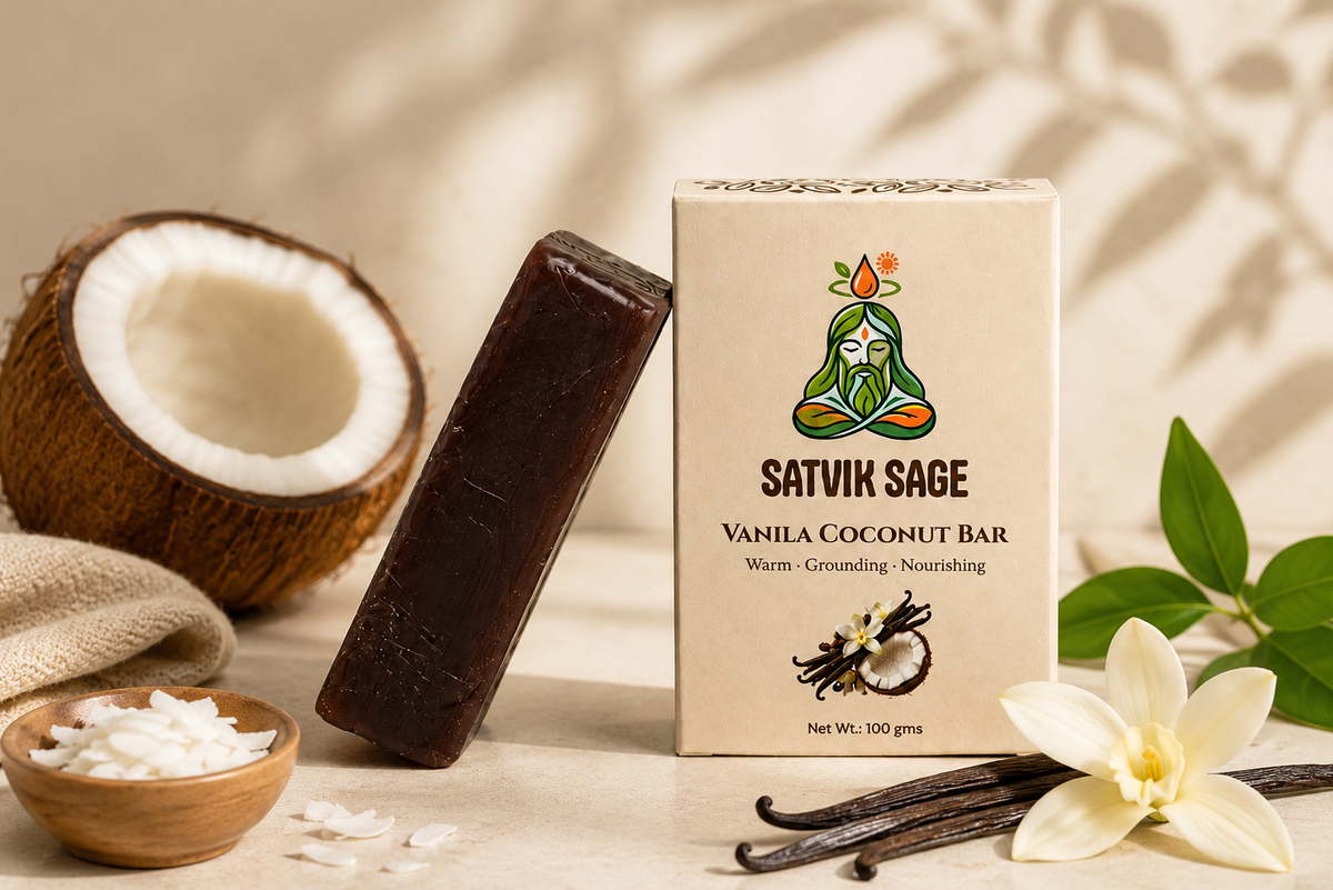 Vanilla coconut bar - (100g)