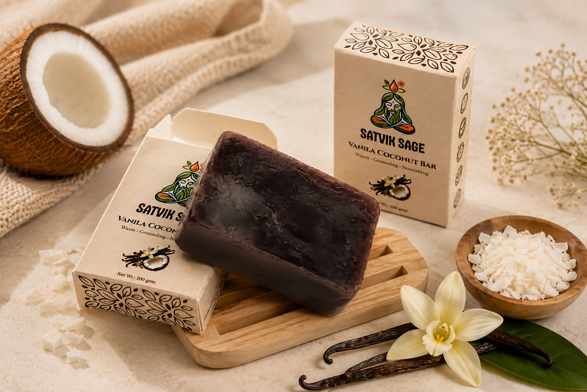 Vanilla coconut bar - (100g)