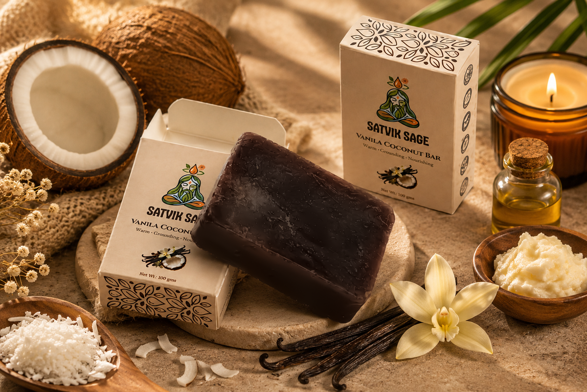 Vanilla coconut bar - (100g)